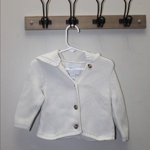 Baby button up sweater